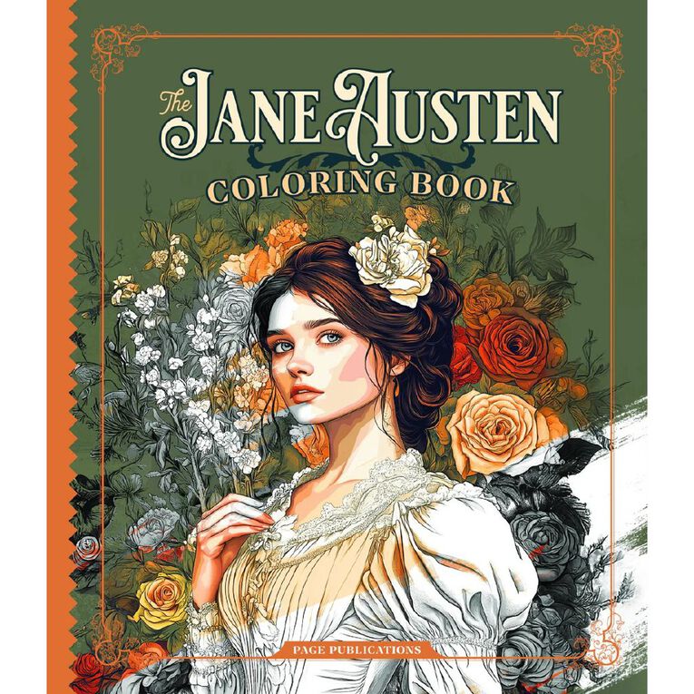 The Jane Austen Coloring Book, , hi-res