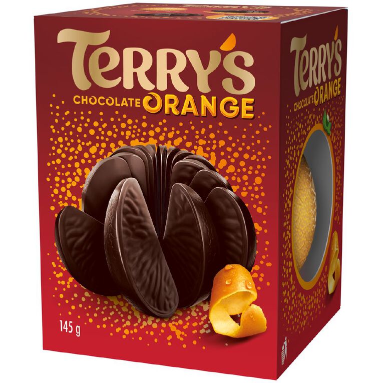 Terry's Dark Chocolate Orange Ball 145g, , hi-res