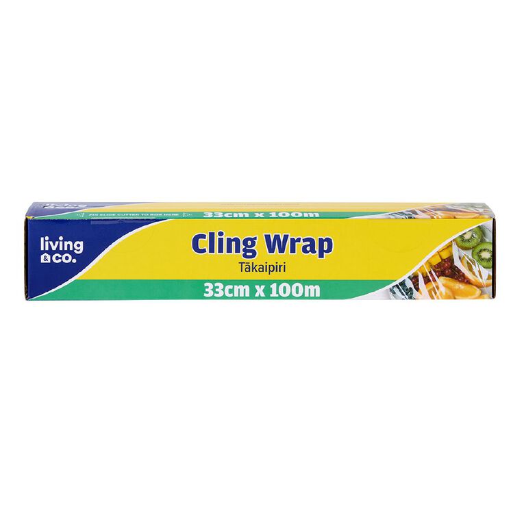 Living & Co Cling Wrap with Dispenser 100m, , hi-res