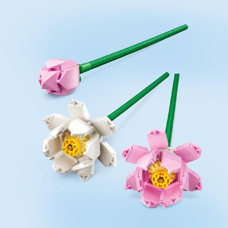 LEGO Botanicals Flowers Lotus Flowers 40647, , hi-res