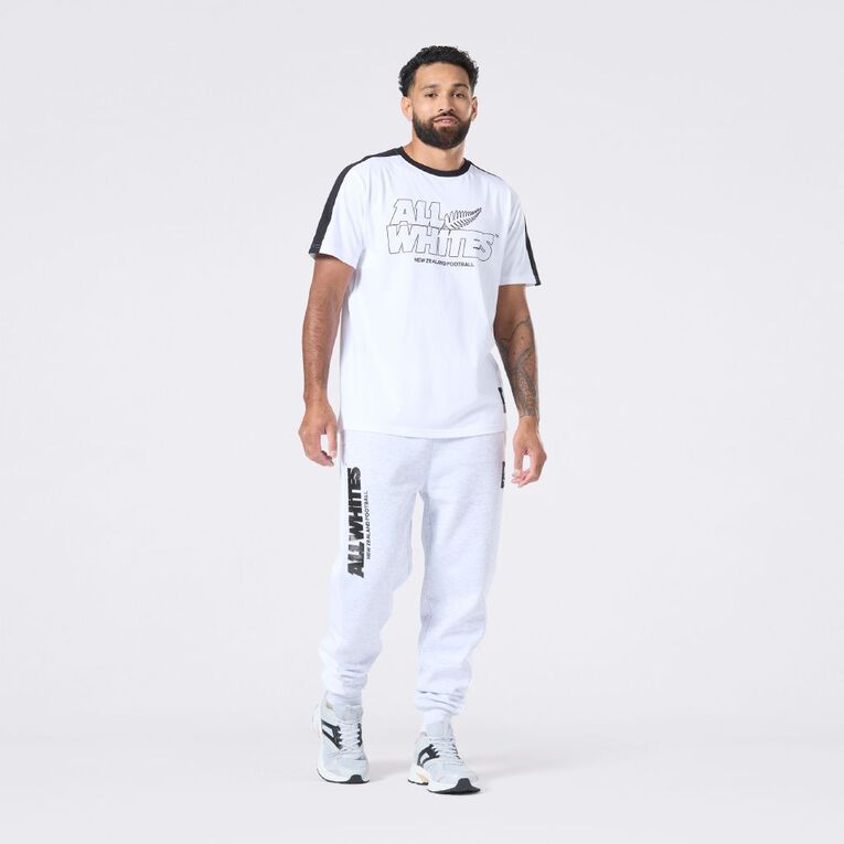 All Whites Adults' Trackpants, Grey/White, hi-res