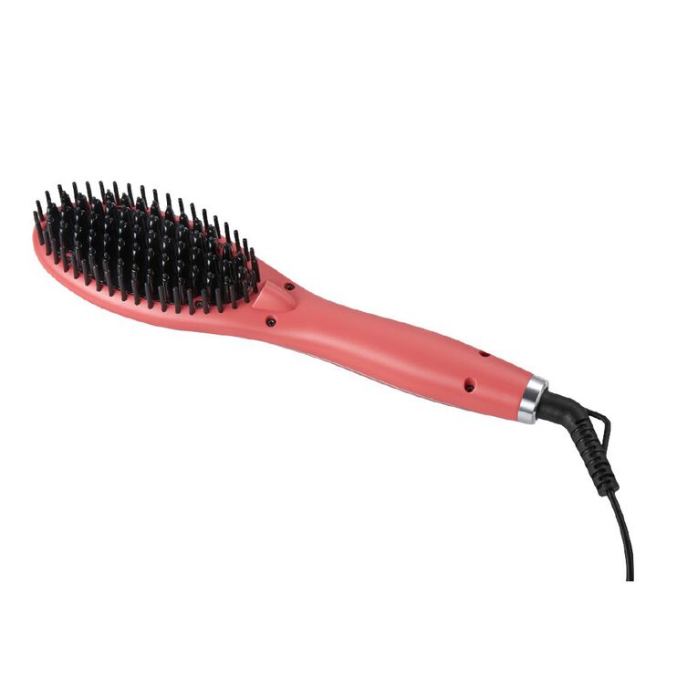 Poppi Mini Straightener Brush, , hi-res