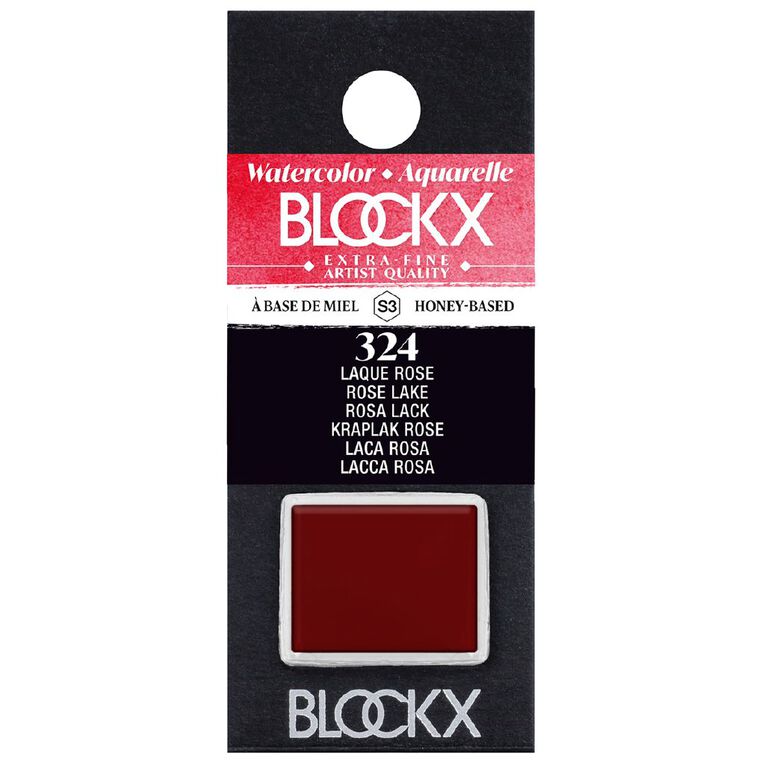 BLOCKX Watercolour Half Pan S3 324 Rose Lake, , hi-res