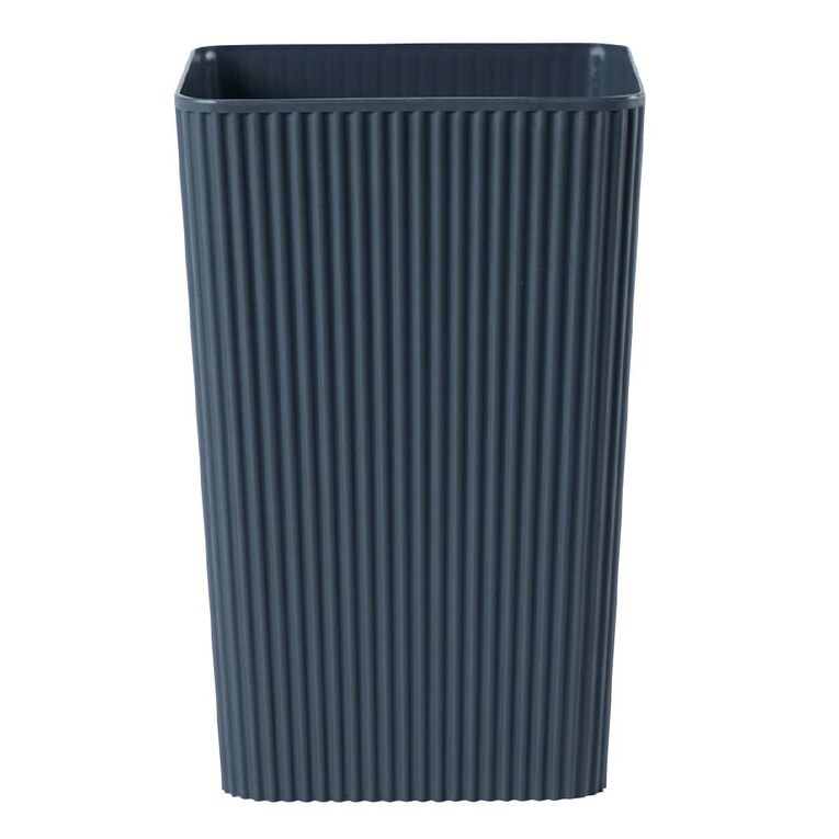 Living & Co Waste Paper Bin Fluted 10L, , hi-res