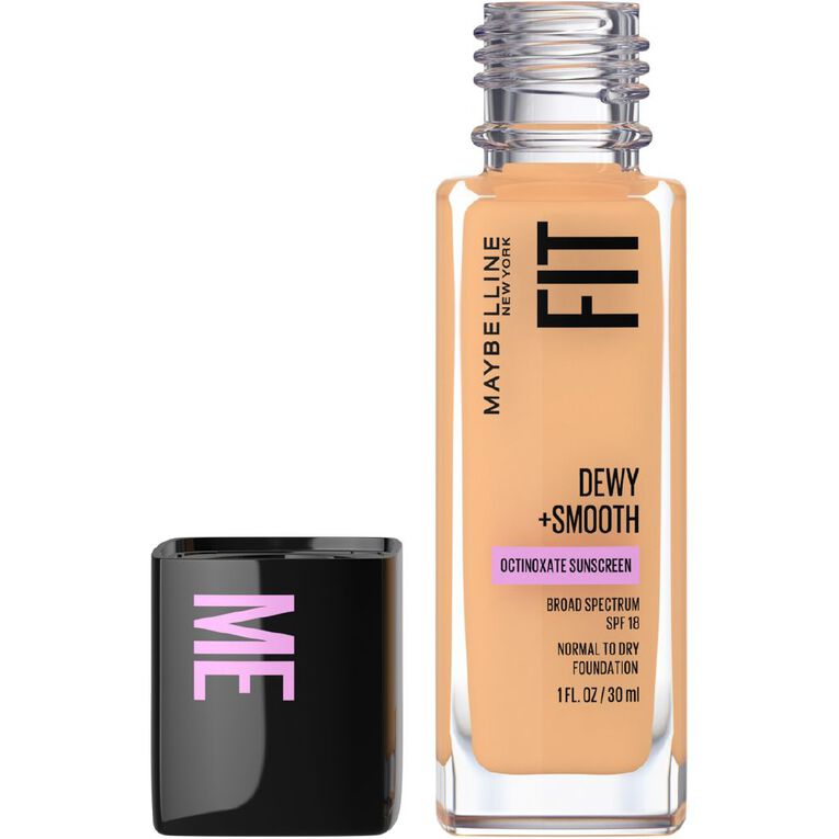 Maybelline Fit Me Dewy + Smooth Foundation 230 Natural Buff, , hi-res