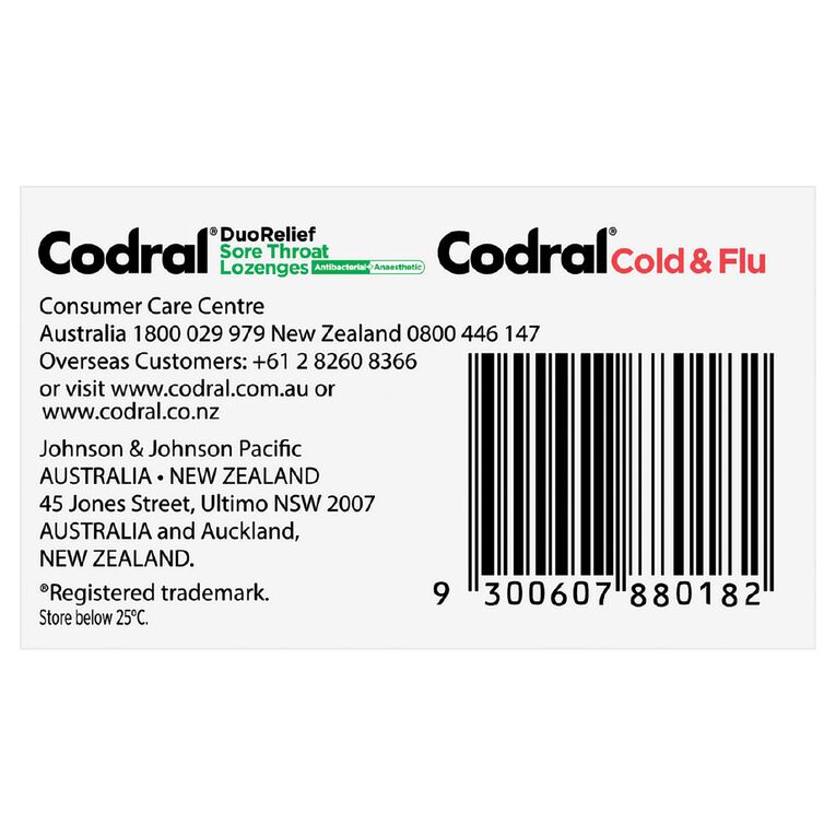 Codral Plus Cold And Flu 16s + Sore Throat Lozenges 16s Kit, , hi-res