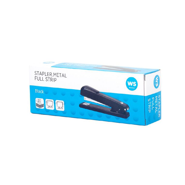 WS Stapler Metal Full Strip 20 Sheet, , hi-res