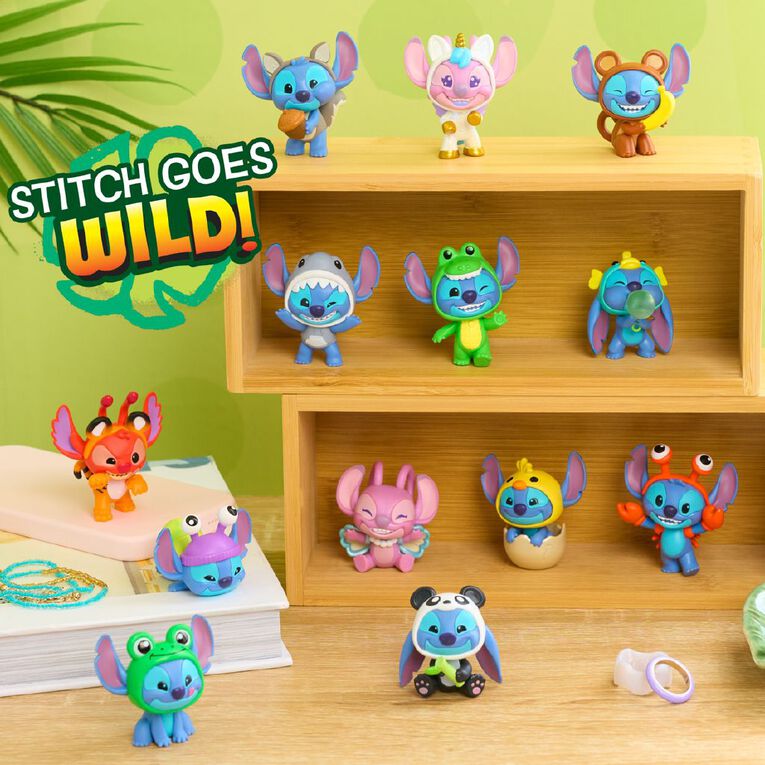 Stitch Goes Wild Blind Capsule Figures Assorted, , hi-res