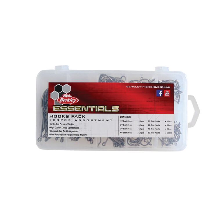 Berkley Bulk 180 Piece Hook Pack, , hi-res