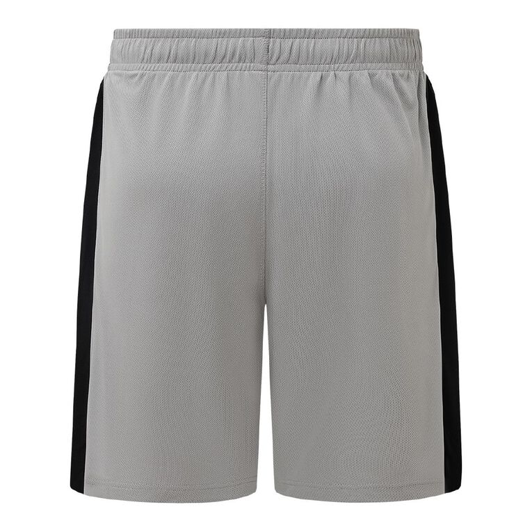Active Intent Men's Panel Basketball Shorts, Grey Mid, hi-res