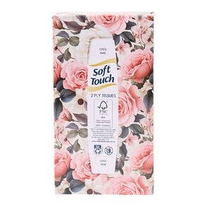Soft Touch Facial Tissues 2-Ply 120 Pack