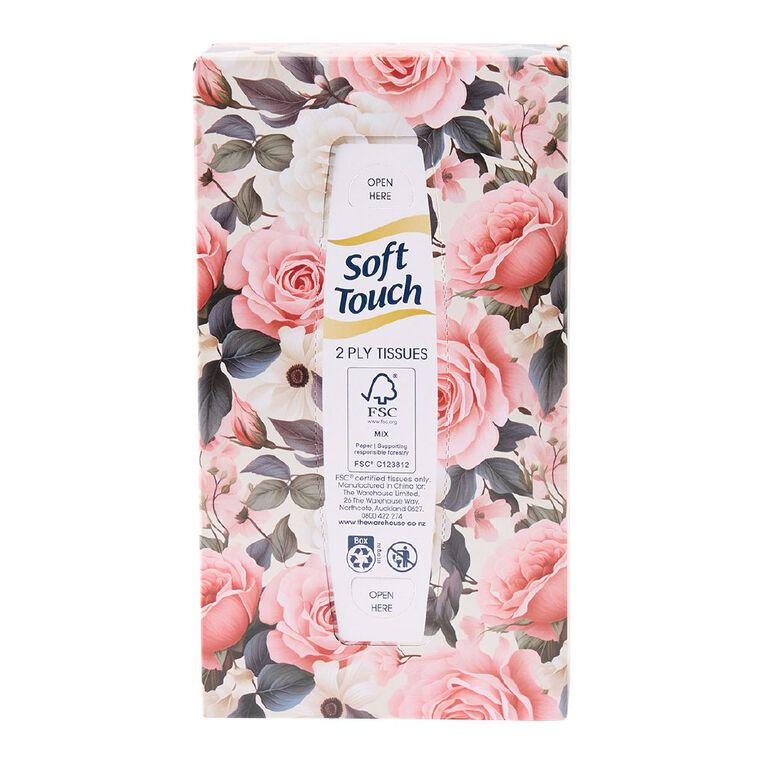 Soft Touch Facial Tissues 2-Ply 120 Pack, , hi-res