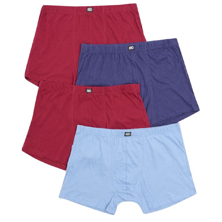 Rio Men's Hipster Briefs 7 Pack, Blue, hi-res