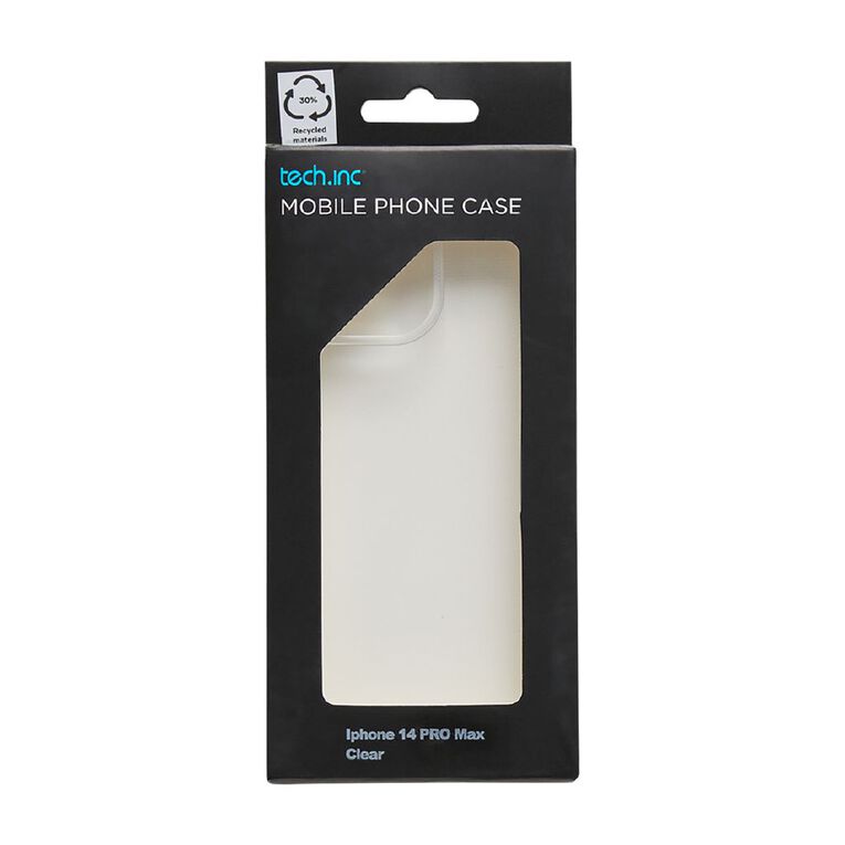 Tech.Inc iPhone 14 Pro Max TPU Phone Case Clear, , hi-res
