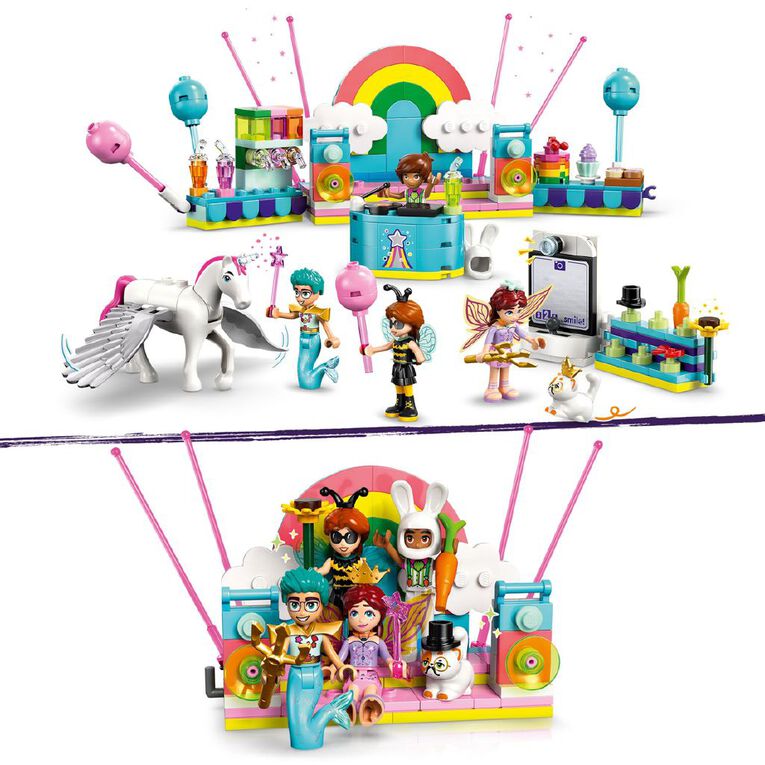 LEGO Friends Costume Party with Unicorn and Fairy 42661, , hi-res