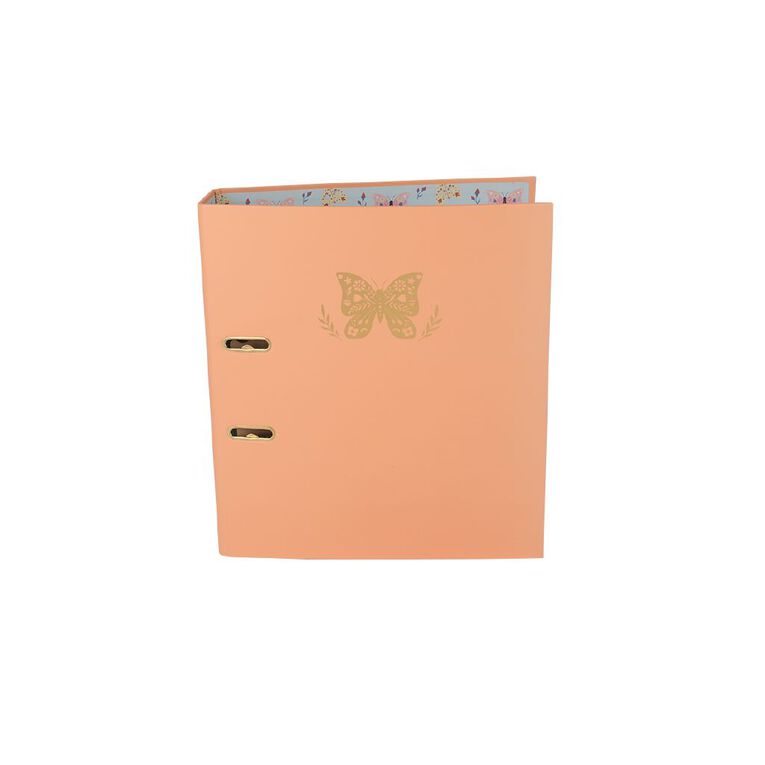 Uniti Little Things A4 Ringbinder Butterfly Pink, , hi-res
