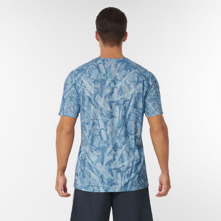 Active Intent Men's Grid Active Tee, Blue Light, hi-res