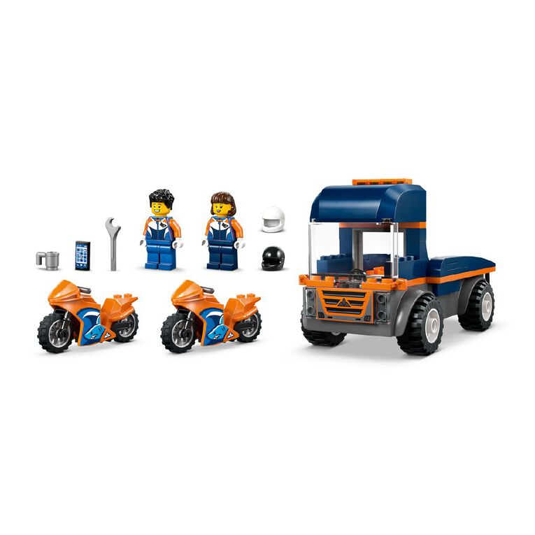 LEGO CITY Motorcycle Transporter 60491, , hi-res