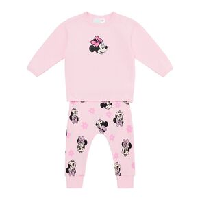 Minnie Mouse Babys' Long Sleeve 2 Piece Set