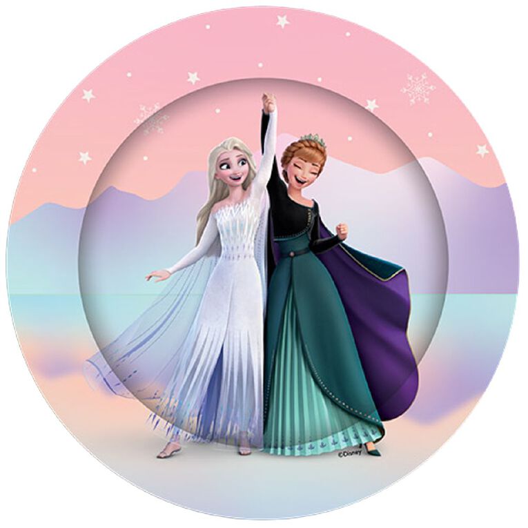 Artwrap Frozen FSC Mix Paper Plates 23cm 8 Pack, , hi-res