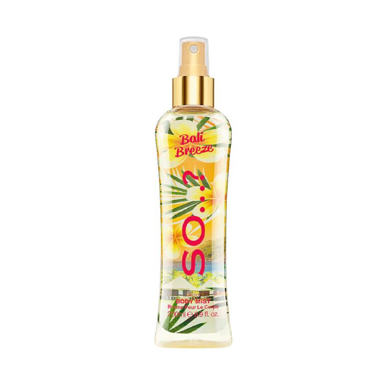 So...? Escapes Bali Breeze Body Mist, , hi-res