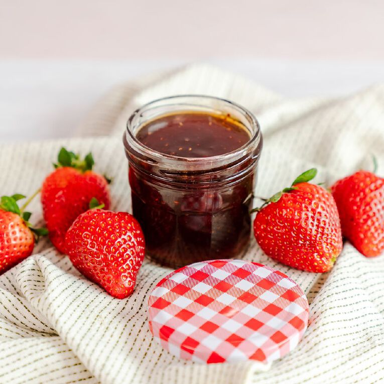 Kate's Kitchen Preserving Jam Jar 6 Pack Clear 150ml, , hi-res