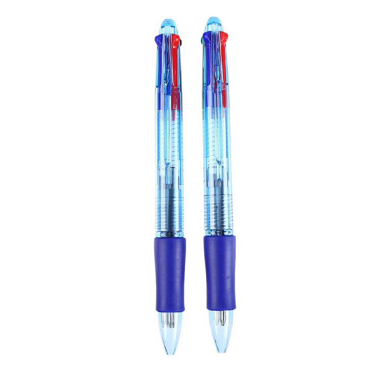 WS 4 Colour Pen 2 Pack, , hi-res
