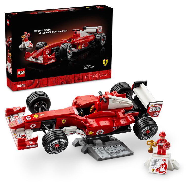 LEGO Icons Ferrari F2004 11375, , hi-res