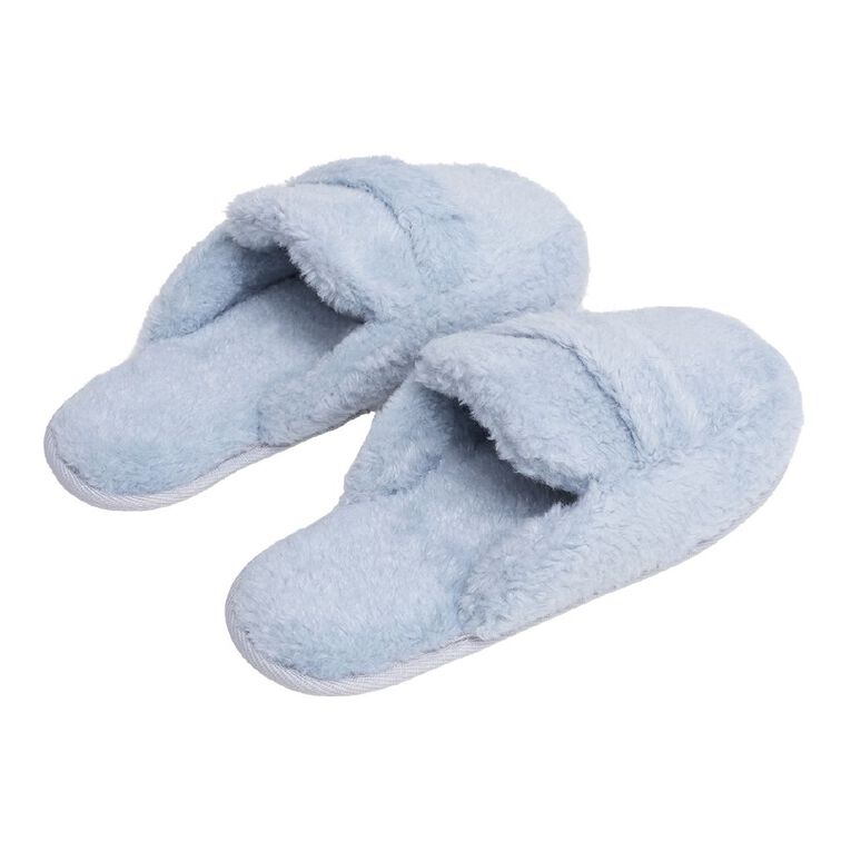 H&H Women's Betty Scuff Slippers, Ivory, hi-res