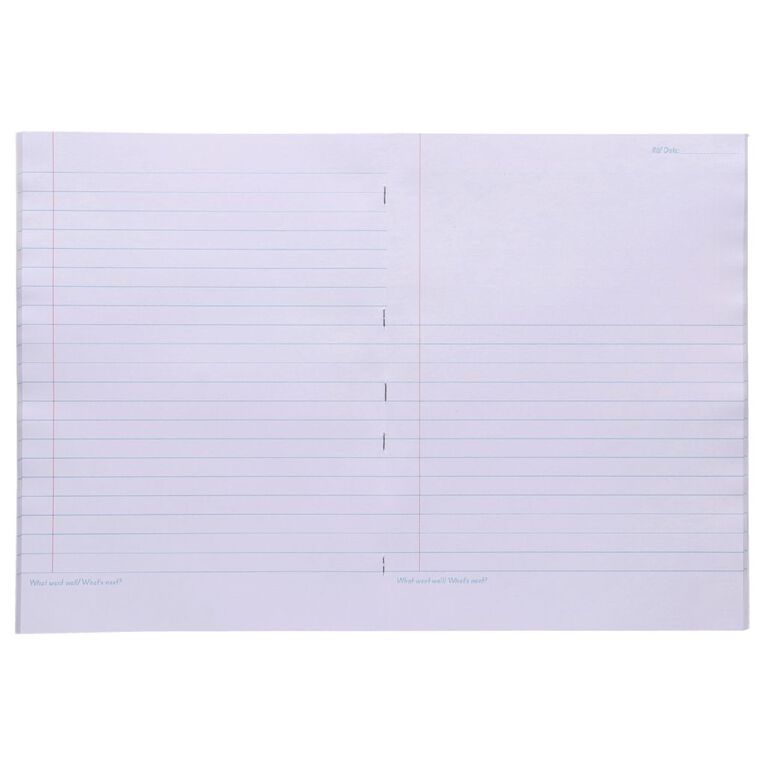 WS Literacy 2 Rua 12mm Ruled 32 Leaf Yellow, , hi-res