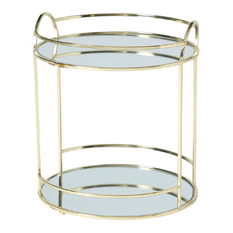 Living & Co Decorative 2 Tier Tray, , hi-res