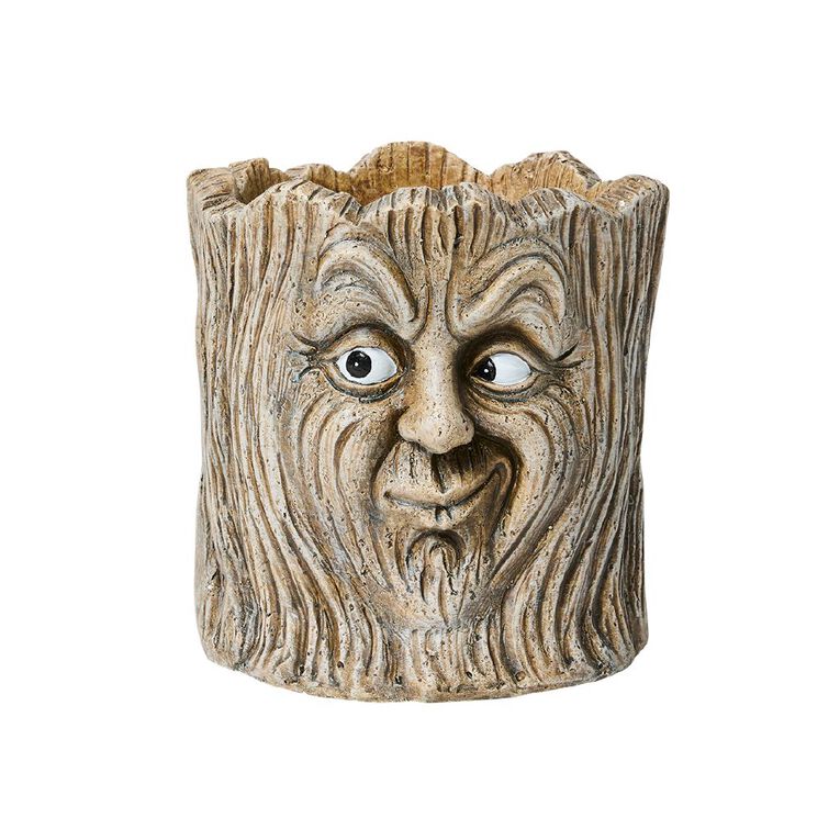 Kiwi Garden Plant Pot With Tree Face, , hi-res