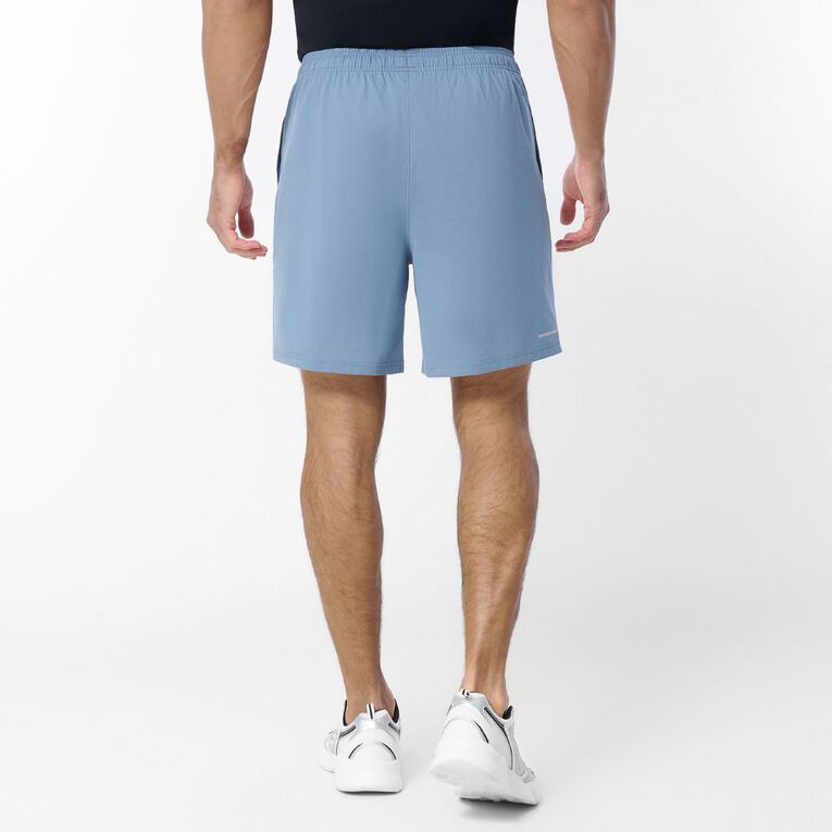 Active Intent Men's Ultra Stretch Shorts, Blue Mid, hi-res
