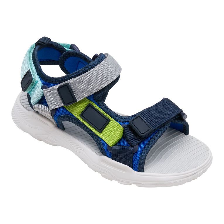 Young Original Senior Kids' Rupert Sandals, Blue, hi-res