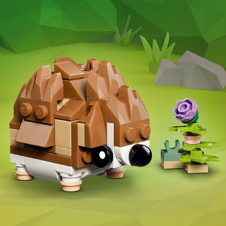 LEGO CREATOR Cute Hamster with A Flower 31376, , hi-res