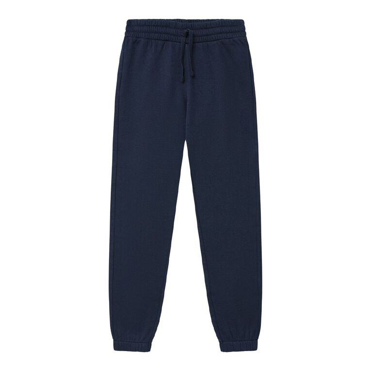 Young Original Kids' Plain Trackpants, Navy, hi-res