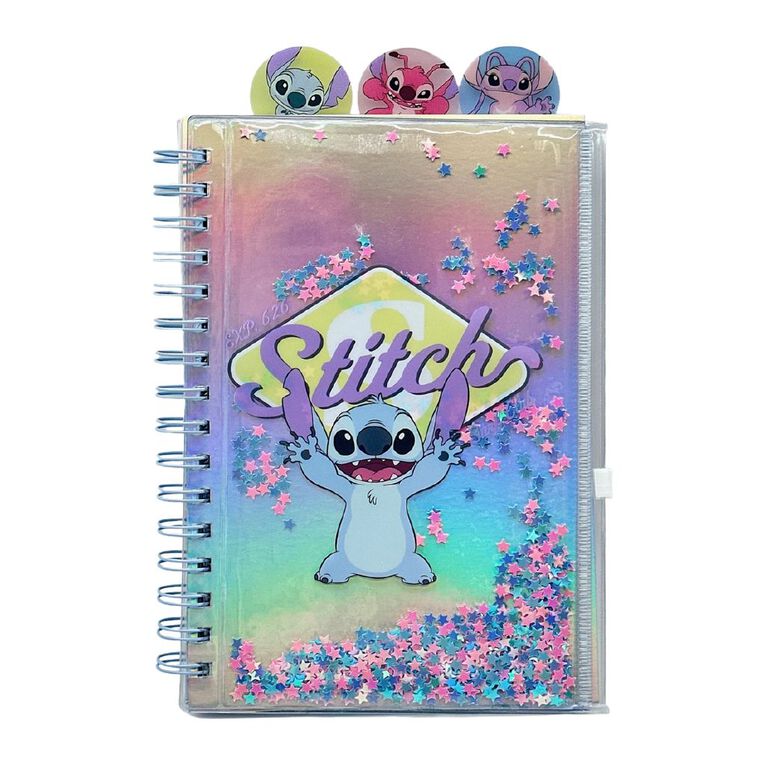 Stitch A5 Spiral Pouch Notebook, , hi-res