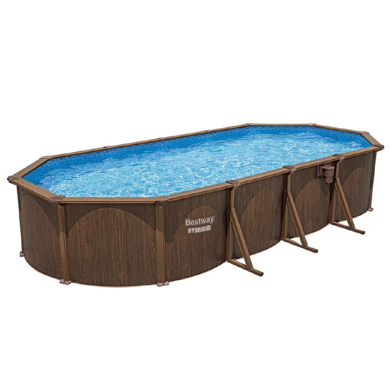 Bestway Hydrium 7.32m 24ft Solid Wall 1.32m Deep Pool, , hi-res