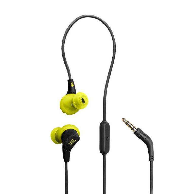 JBL Endurance Run 3 Waterproof Wired Headphones Black, , hi-res