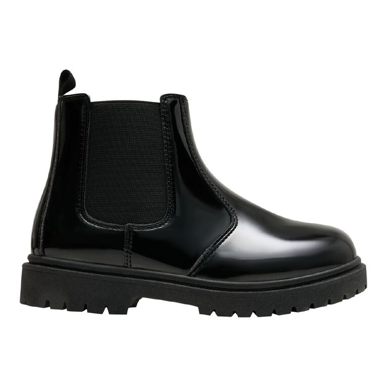 Young Original Senior Kids' Penny Boots, Black, hi-res