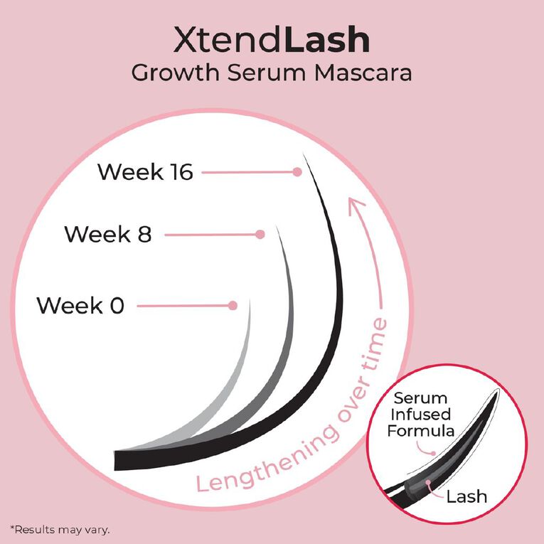 MCoBeauty Xtendlash Growth Serum Mascara, , hi-res