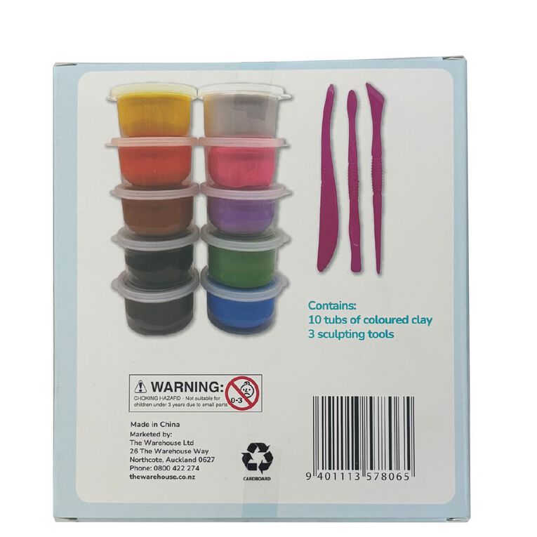 Uniti Light Clay Tub 10 Pack, , hi-res