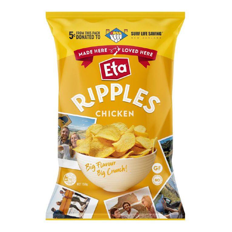 Eta Ripples Chicken 150g, , hi-res