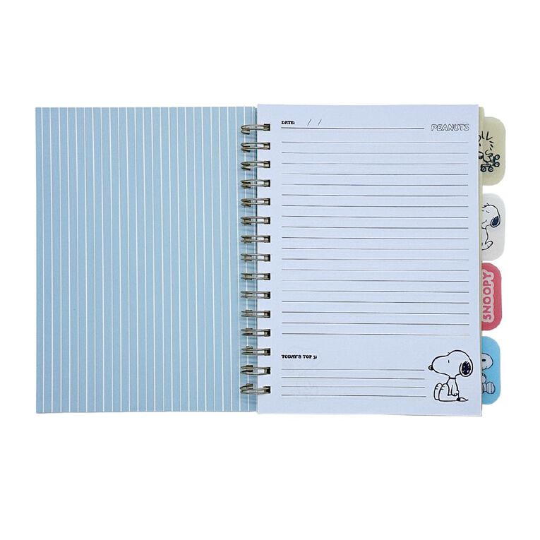 Peanuts A5 Spiral Notebook, , hi-res