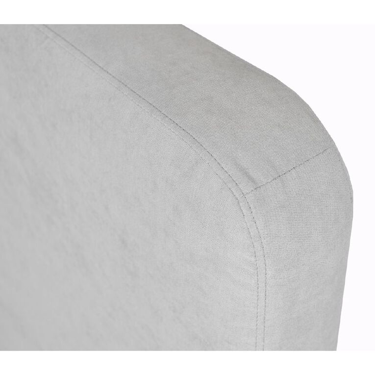 Living & Co Headboard Grey Light Single, , hi-res