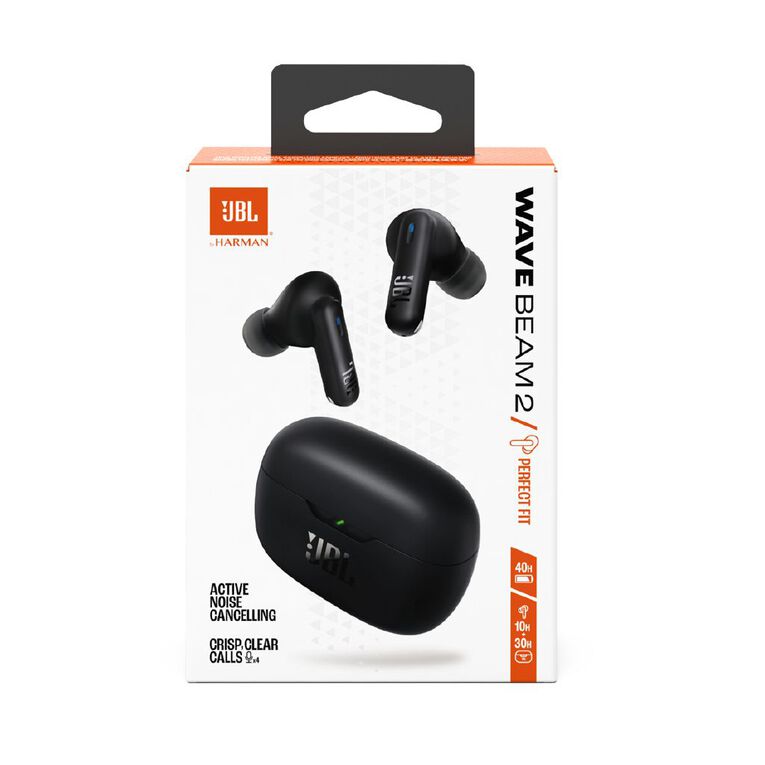JBL Wave Beam 2 True Wireless Noise Cancelling Earbud Black, , hi-res