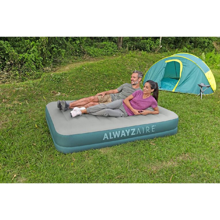 Bestway AlwayzeAire Queen Air Mattress With Built in Dual Pump 36cm, , hi-res