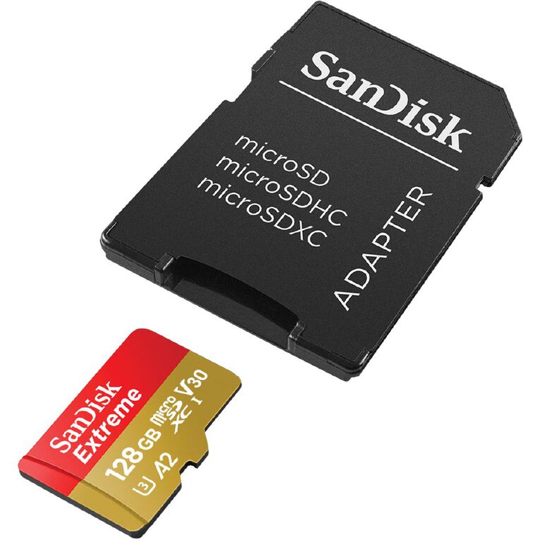 Sandisk Extreme Micro SDXC 128GB, , hi-res