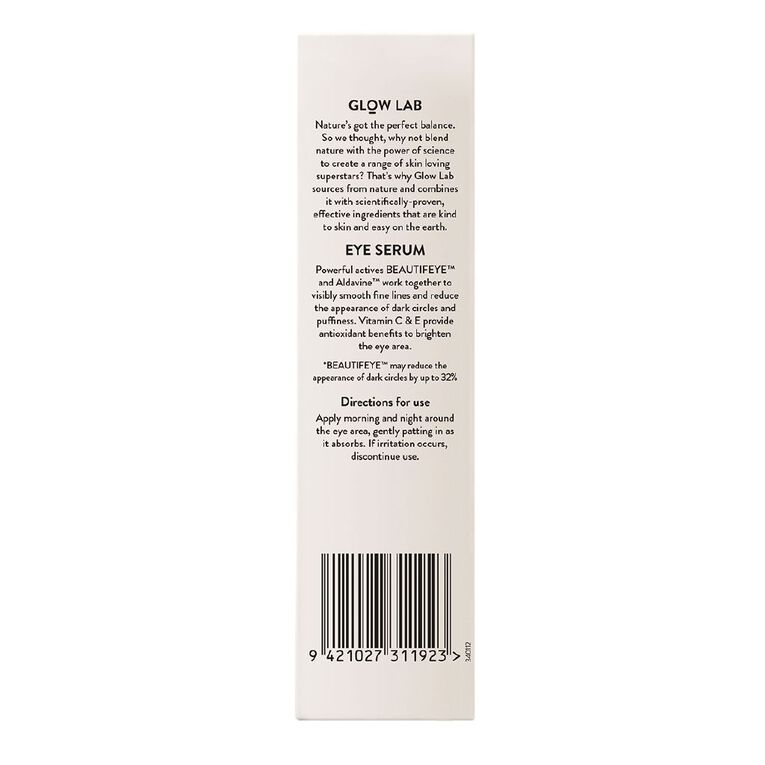Glow Lab Eye Serum 15ml The Warehouse
