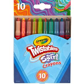 Crayola Twistable Swirls Crayons Assorted 12 Pack